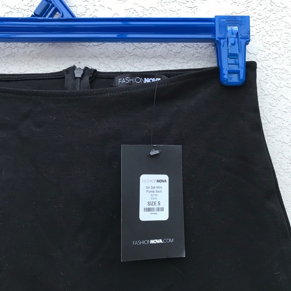 Mini Ponte Skirt - Picture 2 of 2